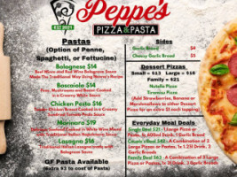 Peppe's Pizza And Pasta food