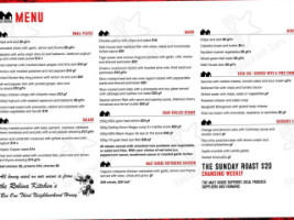 The Malt House Robina menu