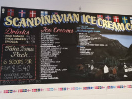 The Scandinavian Ice Cream Company menu