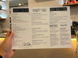 Brewmance menu