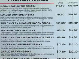 Domino's Pizza Richlands menu