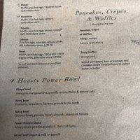 Mangroves menu