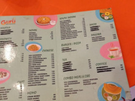 Guru Sweet Snacks menu