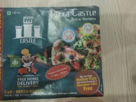 Pizza Castle menu