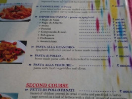 Buon Appetito Italian menu