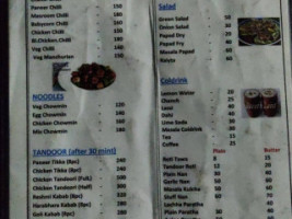 Giridhari Dhaba menu