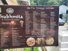 Cafe Shubhmita menu