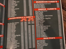 Zam Zam Family Dhaba menu