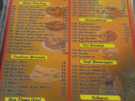 Gangotri Dhaba And Family menu