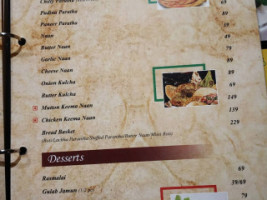 Moti Mahal Deluxe Tandoori Trail menu