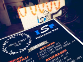 Indian Street Food menu