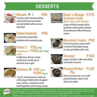 Hummus Elijah menu