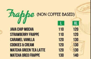 Caffeine Hub menu