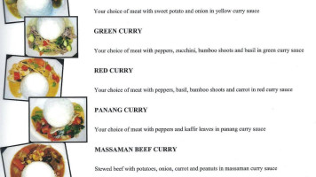 Canosa menu