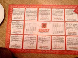Berco's menu