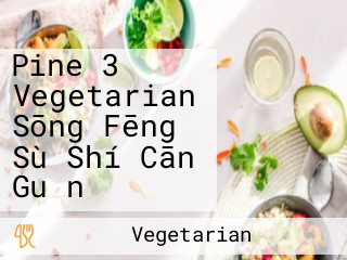 Pine 3 Vegetarian Sōng Fēng Sù Shí Cān Guǎn
