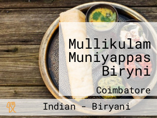 Mullikulam Muniyappas Biryni