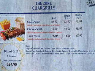 Kebab Zone And Charcoal Chicken