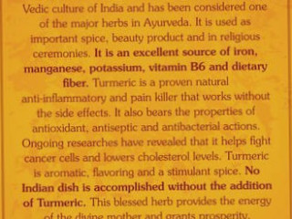 Turmeric Healthy Indian