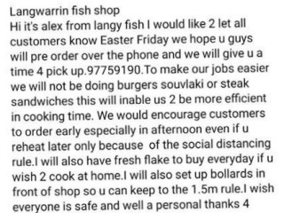 Langwarrin Fish Shop