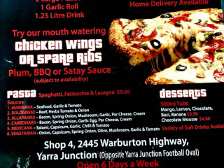 Yarra Junction Pizza