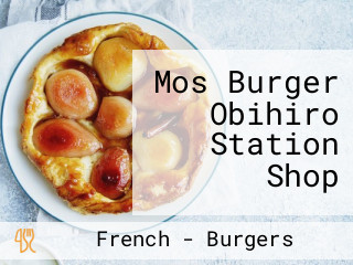 Mos Burger Obihiro Station Shop