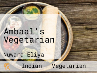 Ambaal's Vegetarian