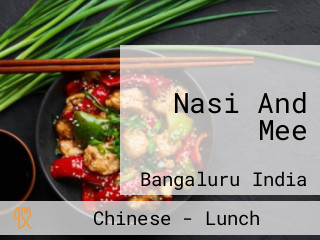 Nasi And Mee