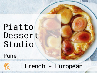 Piatto Dessert Studio