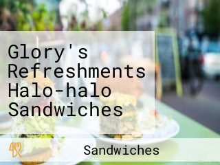 Glory's Refreshments Halo-halo Sandwiches