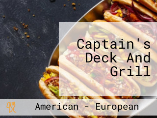Captain's Deck And Grill