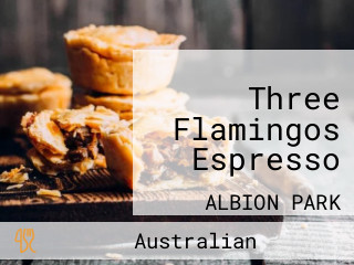 Three Flamingos Espresso