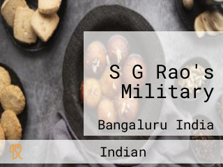 S G Rao's Military