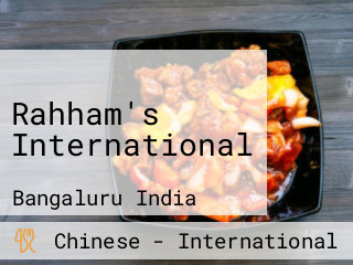 Rahham's International