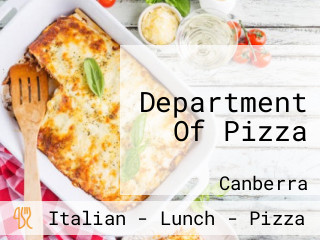 Department Of Pizza