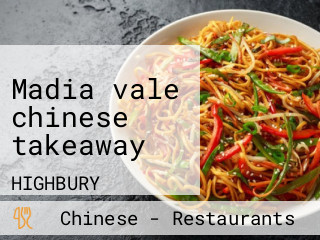 Madia vale chinese takeaway