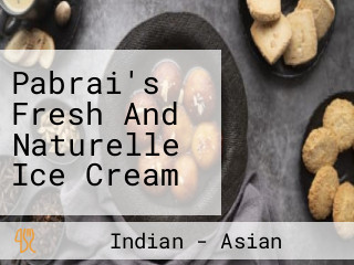 Pabrai's Fresh And Naturelle Ice Cream