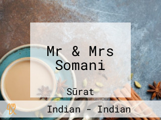 Mr & Mrs Somani