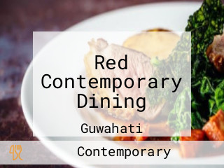Red Contemporary Dining