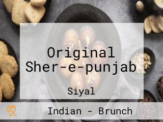 Original Sher-e-punjab