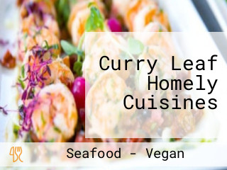 Curry Leaf Homely Cuisines