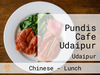 Pundis Cafe Udaipur