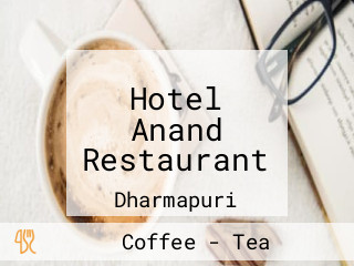 Hotel Anand Restaurant