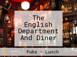 The English Department And Diner