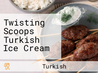 Twisting Scoops Turkish Ice Cream