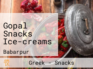 Gopal Snacks Ice-creams