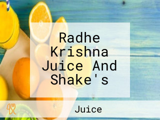 Radhe Krishna Juice And Shake's