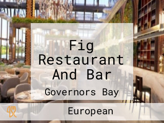 Fig Restaurant And Bar