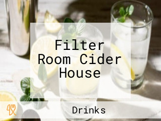 Filter Room Cider House