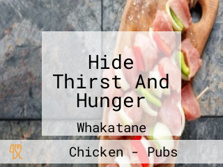 Hide Thirst And Hunger